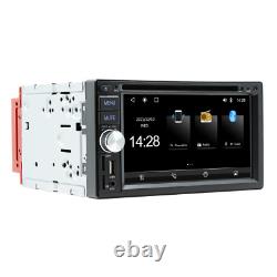 Double Din Car Stereo Bluetooth For Carplay Android Auto Radio FM USB MP5 Player