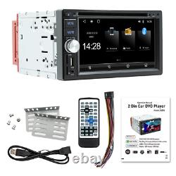 Double Din Car Stereo Bluetooth For Carplay Android Auto Radio FM USB MP5 Player