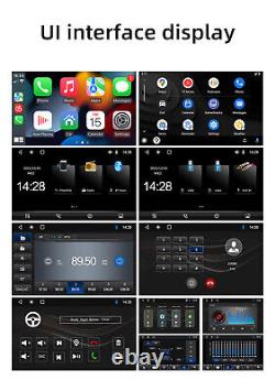 Double Din Car Stereo Bluetooth For Carplay Android Auto Radio FM USB MP5 Player