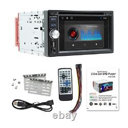 Double Din Car Stereo Bluetooth For Carplay Android Auto Radio FM USB MP5 Player