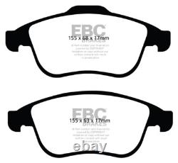 EBC B04 Front Brake Kit Pads Discs for Renault Clio 4 (BH) Megane