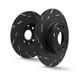 EBC Black Dash Disc sports brake disc EBC114720 for Renault Clio 3 Megane 2 Fron