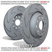 EBC Blade Sport Front Vented Brake Discs for Renault Scenic 1.5 TD (2005 09)