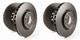EBC Brake Discs Premium Front + Rear for Renault Clio 2 (BB0/1/2, CB0/1/2)
