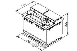 EFB Battery fits RENAULT CAPTUR SCENIC GRAND SCENIC MEGANE Bosch 027 EFB