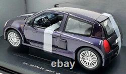 Eagle 1/18 Scale Diecast 4502 Renault Sport Clio V6 Street Version Purple