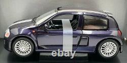 Eagle 1/18 Scale Diecast 4502 Renault Sport Clio V6 Street Version Purple