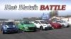 Eng CC Hot Hatch Battle 2010 CIVIC R Clio Rs Colt R Cooper S Abarth 500 Tsukuba