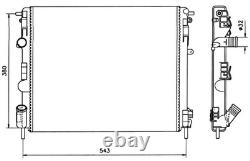 Engine Cooling Radiator Nrf 58148 P New Oe Replacement