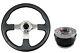 F2 CHROME Sports Steering Wheel + Quick Release boss B29 for RENAULT