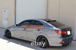 FIAT GRANDE PUNTO EVO ABARTH 500 500X GLOSS BLACK FLAT SKIRTS / 3pcs BLACK