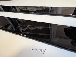 FIAT GRANDE PUNTO EVO ABARTH 500 500X GLOSS BLACK FLAT SKIRTS / 3pcs BLACK