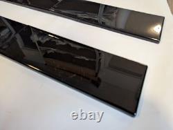 FIAT GRANDE PUNTO EVO ABARTH 500 500X GLOSS BLACK FLAT SKIRTS / 3pcs BLACK FIAT GRANDE PUNTO EVO ABARTH 500 500X GLOSS BLACK FLAT SKIRTS / 3pcs BLACK