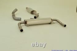 FMS 70mm Duplex System Stainless Steel Renault Clio III RS (R. 06-04.09) 2.0l 16V 145kW