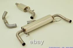 FMS 70mm Duplex System Stainless Steel Renault Clio III RS (R. 06-04.09) 2.0l 16V 145kW
