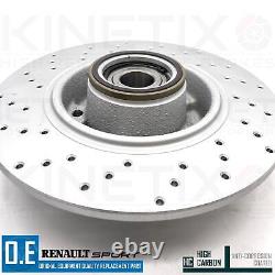 FOR RENAULT CLIO SPORT 1.6 TROPHY RS200 RS220 REAR BRAKE DISCS BEARING PADS 260m
