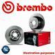 FOR RENAULT CLIO SPORT 197 200 FRONT OE BREMBO BRAKE DISCS PAIR 312mm