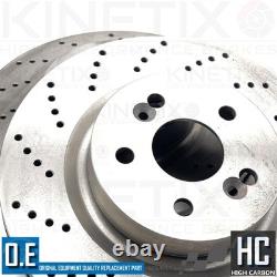 FOR RENAULT MEGANE SPORT CUP 225 FRONT REAR DRILLED BRAKE DISCS PADS 300mm