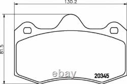 FRONT + REAR Axle BRAKE PADS for RENAULT CLIO II 3.0 V6 Sport 2000-2002
