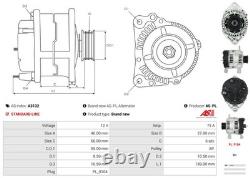 Fits For Renault Clio I 1.8 16v Alternator A3132 As-pl