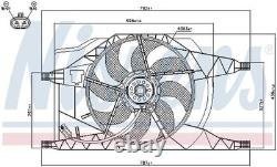 Fits For Renault Clio Mk II 3.0 V6 Sport Fan, Engine Cooling 85257 Nissens