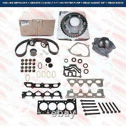 For Clio Sport 172 182 Dephaser Pulley Cam Belt Water Pump Head Gasket Set Kit