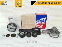 For Clio Sport 172 182 Dephaser Pulley Genuine Timing Belt Kit Water Pump New