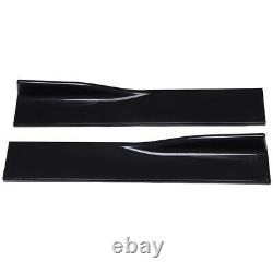 For Honda Civic 86 Car Side Skirt Extension Rocker Panel Splitter Protector Lip