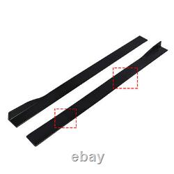 For Honda Civic 86 Car Side Skirt Extension Rocker Panel Splitter Protector Lip