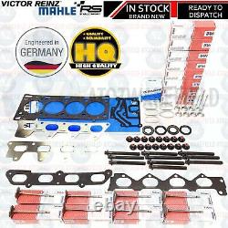 For Renault Clio 197 2.0 Sport F4r830 Cylinder Head Gasket 16 Valves Bolts Set