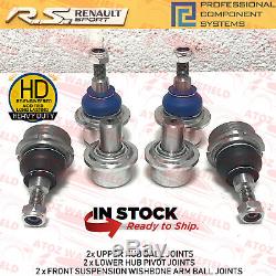 For Renault Clio 197 200 Megane Mk3 Rs Sport Top Bottom Hub Arm Ball Joint Pivot