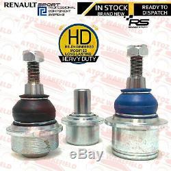 For Renault Clio 197 200 Megane Sport Mk3 Rs Top Bottom Hub Arm Ball Joint Pivot