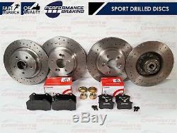 For Renault Clio 197 200 Sport Front Rear Drilled Discs Abs Ring Bearing Pads