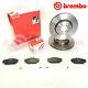 For Renault Clio 2.0 Sport 16v 172 182 Front Brembo Brake Discs And Pads 280mm