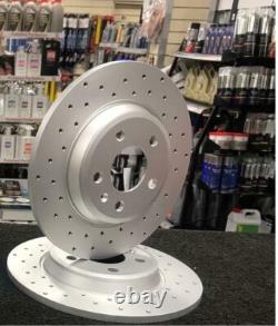 For Renault Clio 2.0 Sport 197 200 2.0 Rear Drilled Brake Discs
