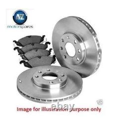 For Renault Clio 2.0 Sport 197bh 2006 Rear Brake Disc Set + Pad Kit + Bearing