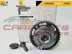 For Renault Clio 2.0 Sport 200 197 Camshaft Dephaser Pulley Genuine 7701478459