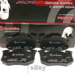 For Renault Clio 2.0 Sport Rear Genuine Brembo Brake Discs Pads + Abs Bearings