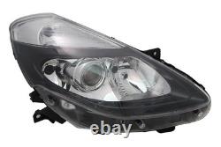 For Renault Clio 3 III BR CR 2009- Headlight Black Clear Glass Left + Right