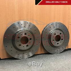 For Renault Clio Sport 1.6 Trophy Rs 200 220 Front Drilled Brake Discs Trw Pads