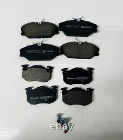 For Renault Clio Sport 172 182 Front Rear Drilled Grooved Brembo Discs & Pads