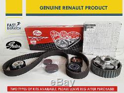 For Renault Clio Sport 2.0 16v 172 182 Camshaft Dephaser Pulley Timing Belt Kit