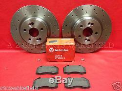 For Renault Clio Sport 2.0 16v 197 200 front rear brake discs bearings pads caps