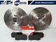 For Renault Clio Sport Rs 2.0 16v 197 200 Front Drilled Brake Discs Brembo Pads