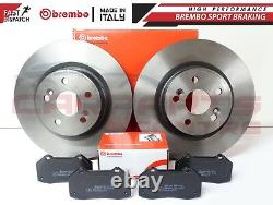 For Renault Megane 225 Clio 197 200 Sport Front Genuine Brembo Brake Discs Pads