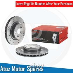 For Renaultsport Clio Sport MK3 197 200 Front Kinetix Drilled Brake Discs TX095 For Renaultsport Clio Sport MK3 197 200 Front Kinetix Drilled Brake Discs TX095
