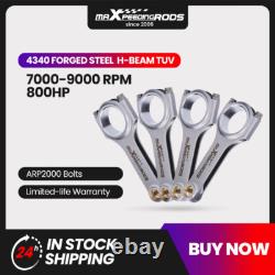 Forged Connecting Rods Conrods ARP Bolts for Renault Clio Sport 172 182 144mm