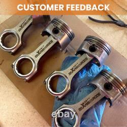 Forged Connecting Rods Conrods ARP Bolts for Renault Clio Sport 172 182 144mm