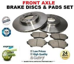 Front Axle BRAKE DISCS and PADS SET for RENAULT CLIO II 3.0 V6 Sport 2002-on