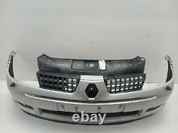 Front Bumper RENAULT CLIO 2001-2006 3 Door Hatchback Silver